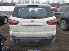 2020 Ford Ecosport S White vin: MAJ6S3FL7LC352024