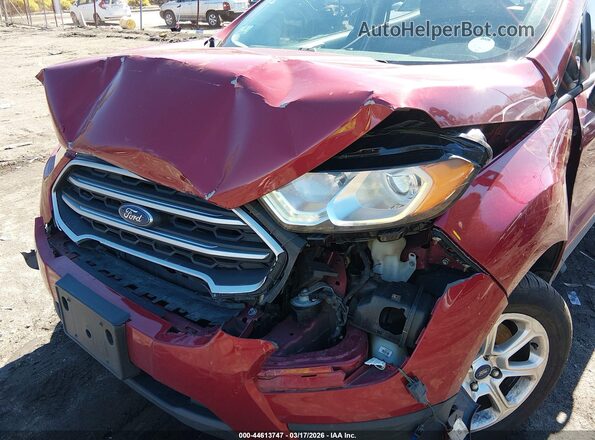 MAJ6S3GL0KC270911 2019 FORD ECOSPORT Red Front view