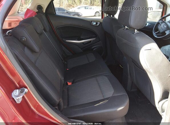 MAJ6S3GL0KC270911 2019 FORD ECOSPORT Red VIN sticker view