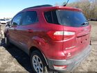 2019 Ford Ecosport Se Red vin: MAJ6S3GL0KC270911
