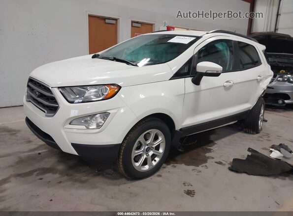MAJ6S3GL0LC370086 2020 FORD ECOSPORT Белый Передняя левая четверть