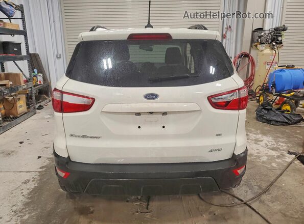 MAJ6S3GL1KC308890 2019 FORD ECOSPORT Белый Вид сзади