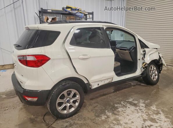 MAJ6S3GL1KC308890 2019 FORD ECOSPORT Белый Задняя правая четверть