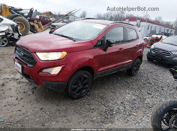 MAJ6S3GL1LC336061 2020 FORD ECOSPORT Red Przód lewy