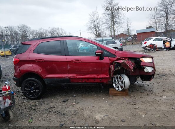 MAJ6S3GL1LC336061 2020 FORD ECOSPORT Red Widok wnętrza z tyłu