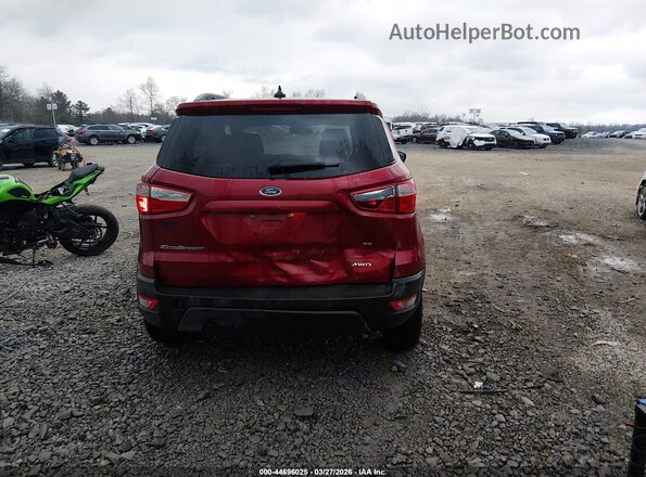 MAJ6S3GL1LC336061 2020 FORD ECOSPORT Red 