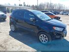 2021 Ford Ecosport Se Black vin: MAJ6S3GL1MC402223