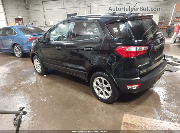 MAJ6S3GL3KC263385 2019 FORD ECOSPORT Черный Задняя левая четверть
