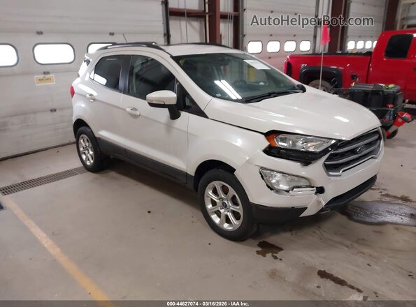 MAJ6S3GL3KC268750 2019 FORD ECOSPORT White Delantero derecho