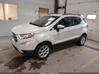 2019 Ford Ecosport Se White vin: MAJ6S3GL3KC268750 2019 Ford Ecosport Se White vin: MAJ6S3GL3KC268750