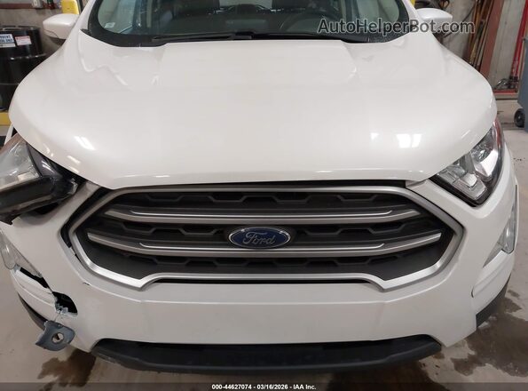 MAJ6S3GL3KC268750 2019 FORD ECOSPORT White Vista del cuadro de instrumentos