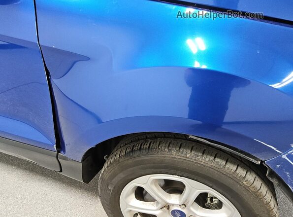 MAJ6S3GL3NC465406 2022 FORD ECOSPORT Синий 