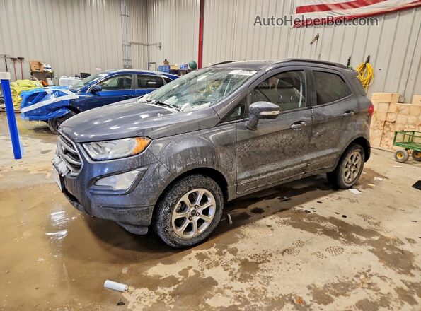MAJ6S3GL5KC253215 2019 FORD ECOSPORT Серый Передняя левая четверть