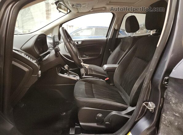 MAJ6S3GL5KC253215 2019 FORD ECOSPORT Серый Вид салона спереди