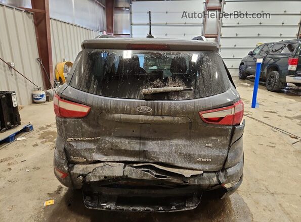 MAJ6S3GL5KC253215 2019 FORD ECOSPORT Серый Вид сзади