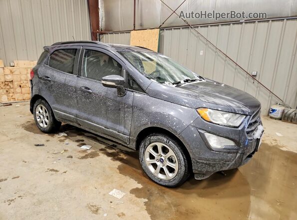 MAJ6S3GL5KC253215 2019 FORD ECOSPORT Серый Передняя правая четверть
