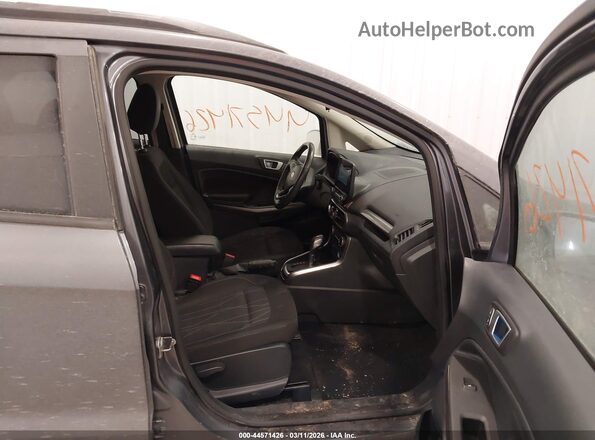 MAJ6S3GL6KC282240 2019 FORD ECOSPORT Серый Вид салона спереди
