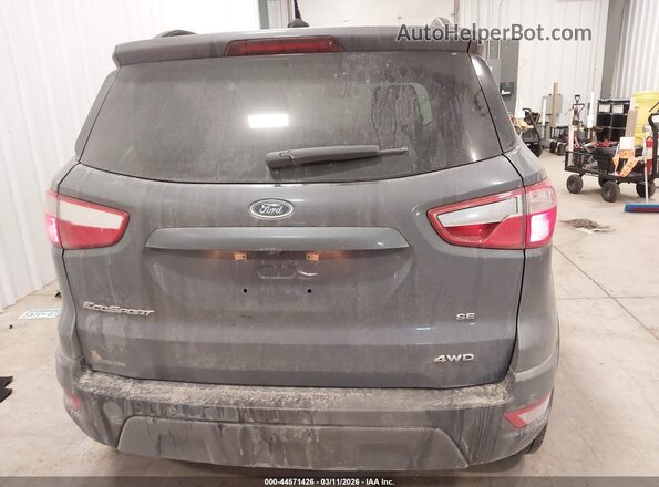 MAJ6S3GL6KC282240 2019 FORD ECOSPORT Серый 