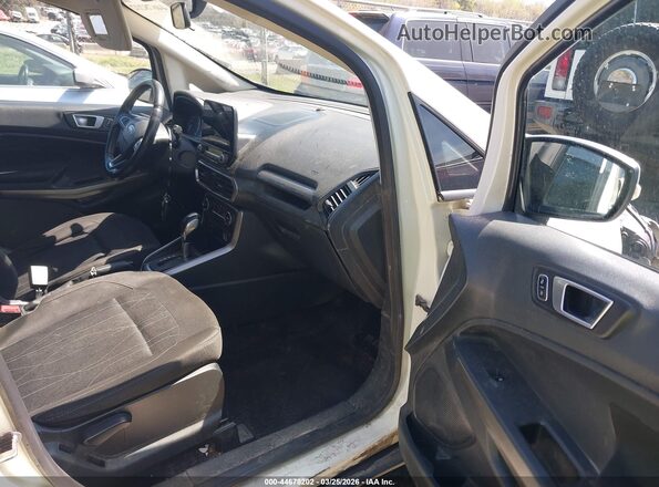 MAJ6S3GL6KC296218 2019 FORD ECOSPORT Белый Вид салона спереди