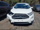 2019 Ford Ecosport Se Белый vin: MAJ6S3GL6KC296218