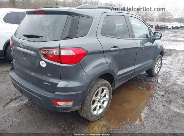 MAJ6S3GL6LC335567 2020 FORD ECOSPORT Серый Задняя правая четверть