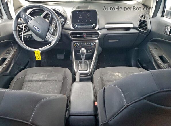 MAJ6S3GL8KC276200 2019 FORD ECOSPORT Silver Vista del salpicadero