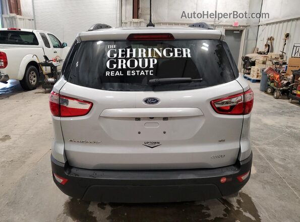 MAJ6S3GL8KC276200 2019 FORD ECOSPORT Silver Vista trasera