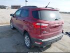 2019 Ford Ecosport Se Red vin: MAJ6S3GL9KC293023