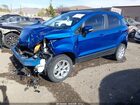 2020 Ford Ecosport Se Blue vin: MAJ6S3GLXLC328752
