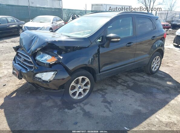 MAJ6S3GLXLC330470 2020 FORD ECOSPORT Black წინა მარცხენა ხედი სამი მეოთხედიდან