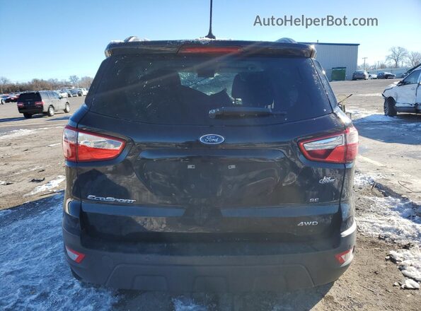MAJ6S3GLXLC330565 2020 FORD ECOSPORT Черный Вид сзади
