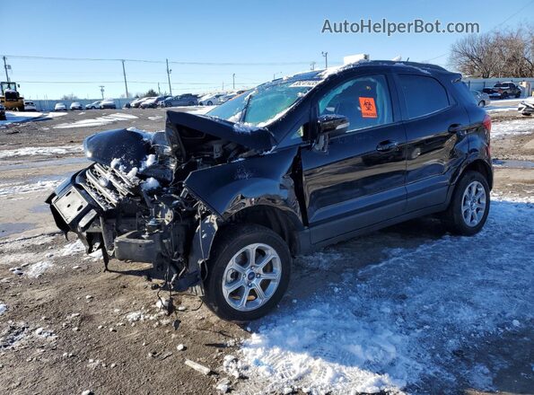 MAJ6S3GLXLC330565 2020 FORD ECOSPORT Черный Передняя левая четверть