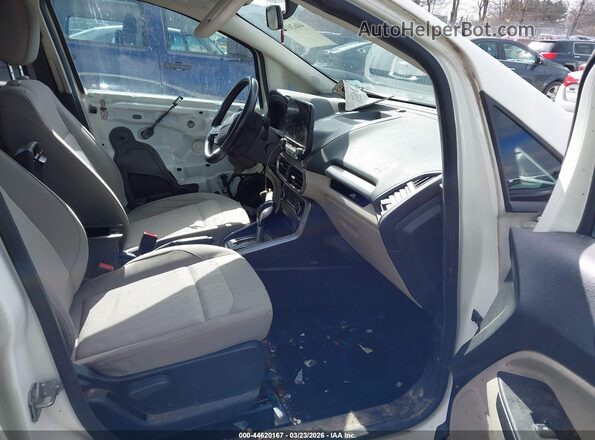 MAJ6S3GLXLC344160 2020 FORD ECOSPORT Белый Вид салона спереди