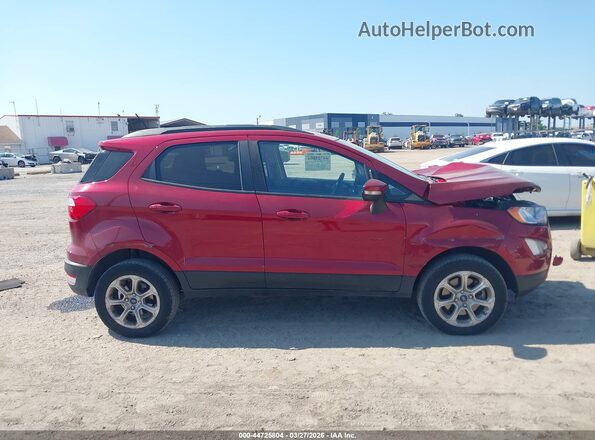 MAJ6S3GLXLC387820 2020 FORD ECOSPORT Red Вид задньої частини салону