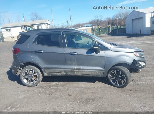 MAJ6S3JL0KC250697 2019 FORD ECOSPORT Gray Instrument cluster view