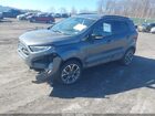 2019 Ford Ecosport Ses Gray vin: MAJ6S3JL0KC250697