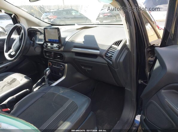 MAJ6S3JL1LC337994 2020 FORD ECOSPORT Черный Вид салона спереди