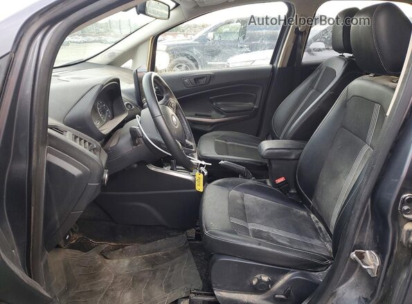 MAJ6S3JL2KC285371 2019 FORD ECOSPORT Серый Вид салона спереди