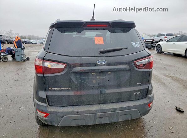 MAJ6S3JL8KC294429 2019 FORD ECOSPORT Черный Вид сзади