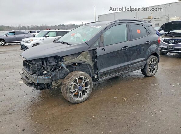 MAJ6S3JL8KC294429 2019 FORD ECOSPORT Черный Передняя левая четверть