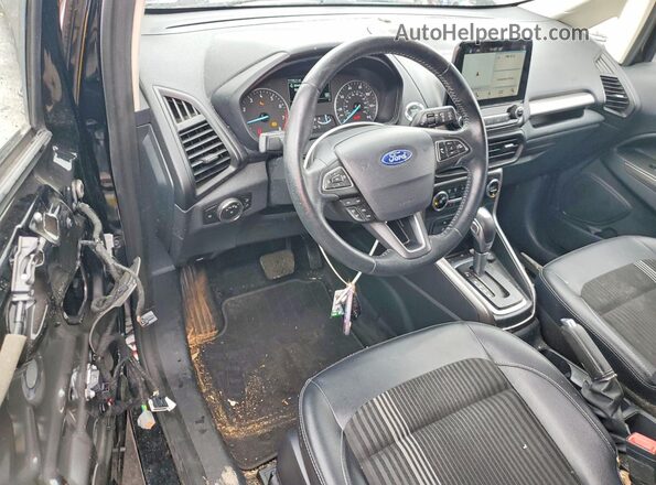 MAJ6S3JL8KC294429 2019 FORD ECOSPORT Черный Вид панели приборов