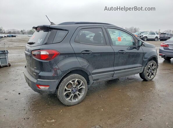 MAJ6S3JL8KC294429 2019 FORD ECOSPORT Черный Задняя правая четверть