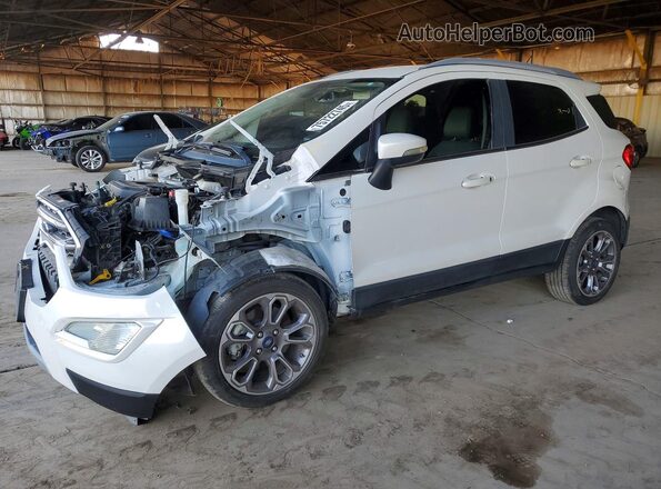 MAJ6S3KL0KC309309 2019 FORD ECOSPORT White Przód lewy