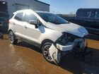 2019 Ford Ecosport Titanium Белый vin: MAJ6S3KL2KC252918