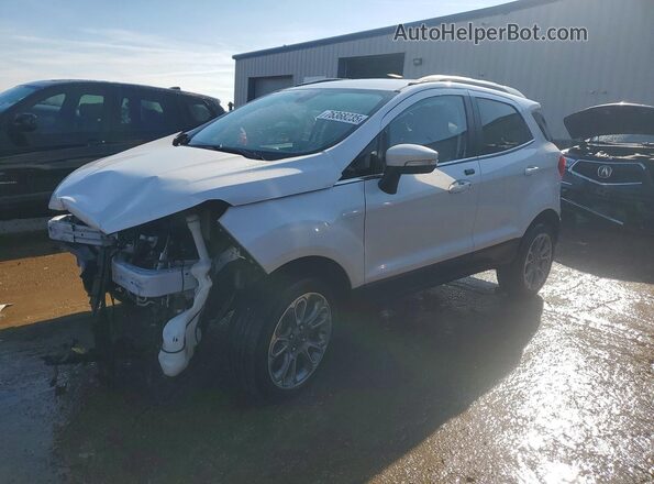 MAJ6S3KL2KC252918 2019 FORD ECOSPORT Белый Передняя левая четверть