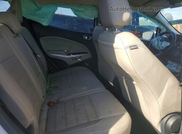 MAJ6S3KL2KC252918 2019 FORD ECOSPORT Белый Вид задних сидений