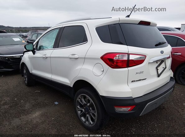 MAJ6S3KL4LC351421 2020 FORD ECOSPORT Белый Задняя левая четверть