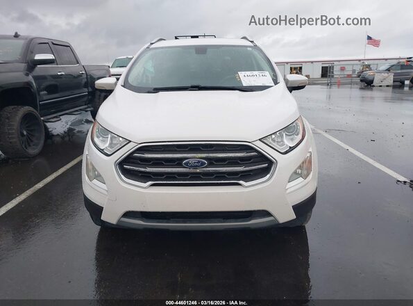 MAJ6S3KL4LC388985 2020 FORD ECOSPORT White Vista del cuadro de instrumentos