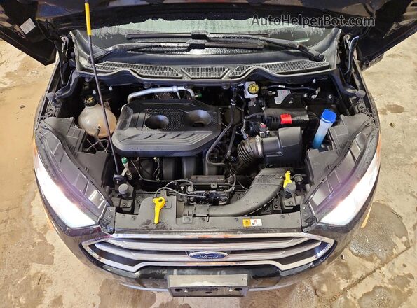 MAJ6S3KL5KC310732 2019 FORD ECOSPORT Black Vista del compartimento del motor