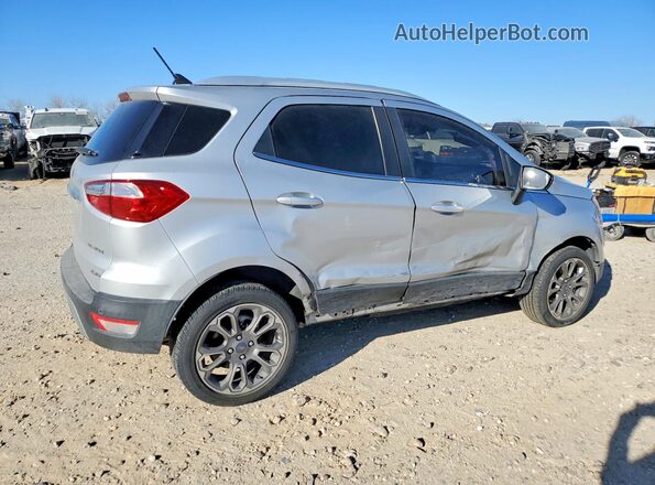 MAJ6S3KL8KC253104 2019 FORD ECOSPORT Silver Tył prawy